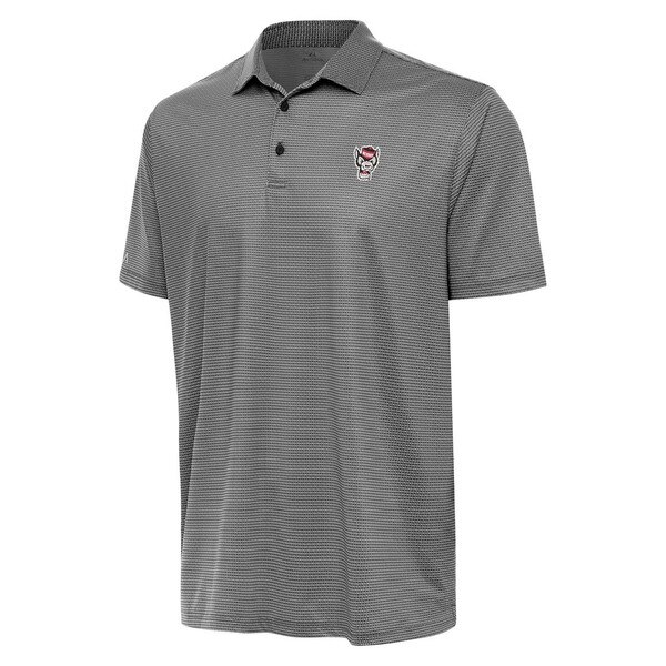 White/Black Men's Rings Polo - Wolf
